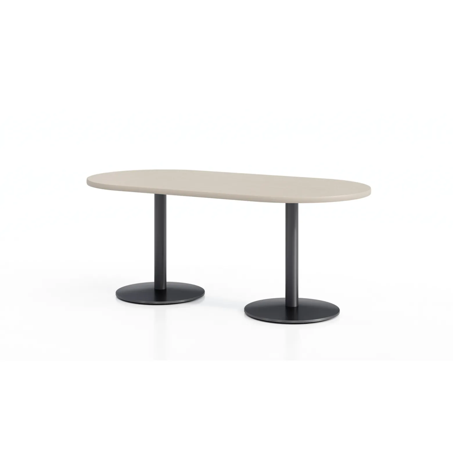 Figo Cafe Height Racetrack Table - 72"W x 36"D