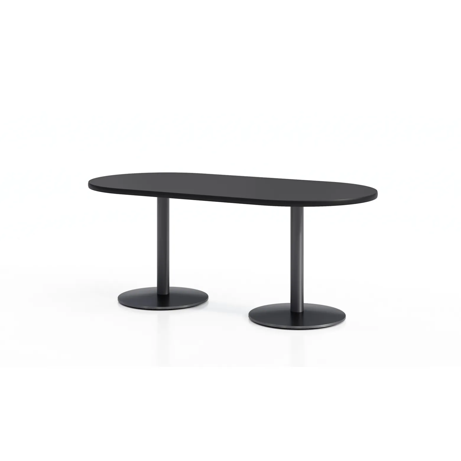 Figo Cafe Height Racetrack Table - 72"W x 36"D