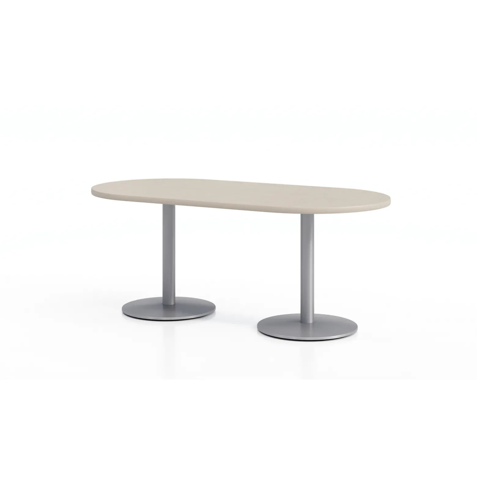 Figo Cafe Height Racetrack Table - 72"W x 36"D