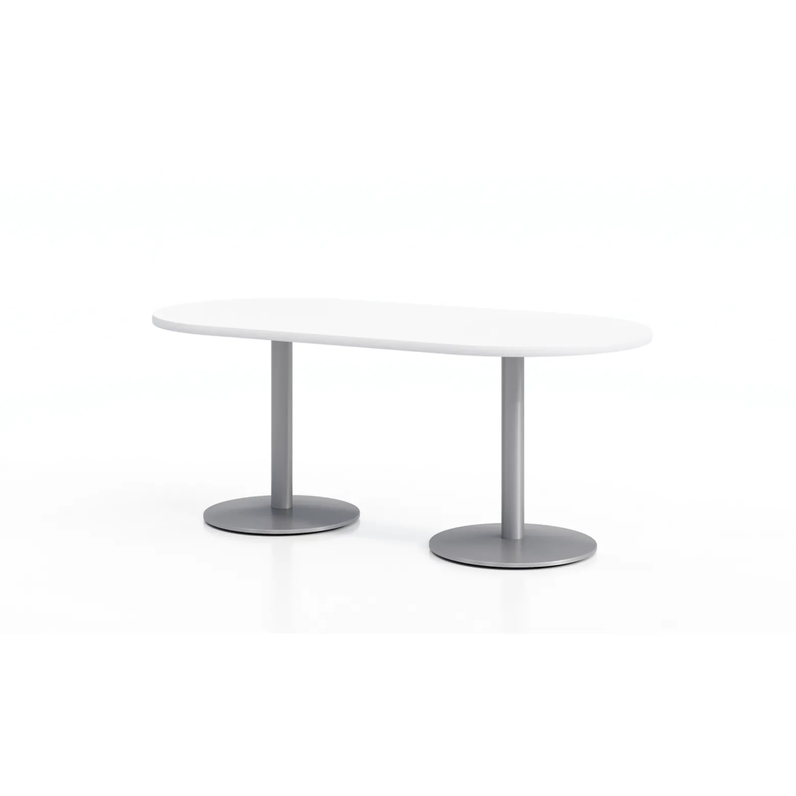 Figo Cafe Height Racetrack Table - 72"W x 36"D