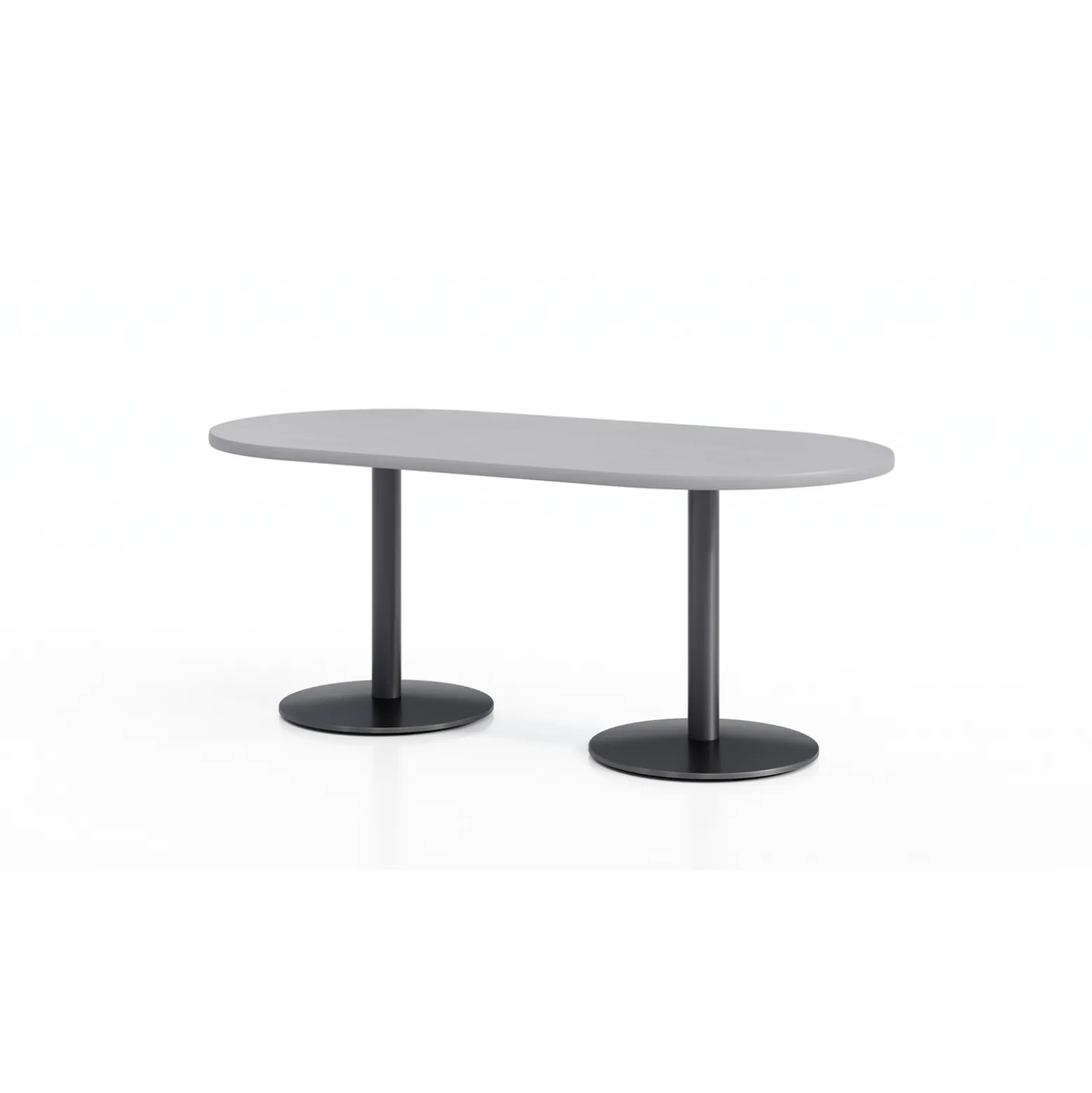 Figo Cafe Height Racetrack Table - 72"W x 36"D