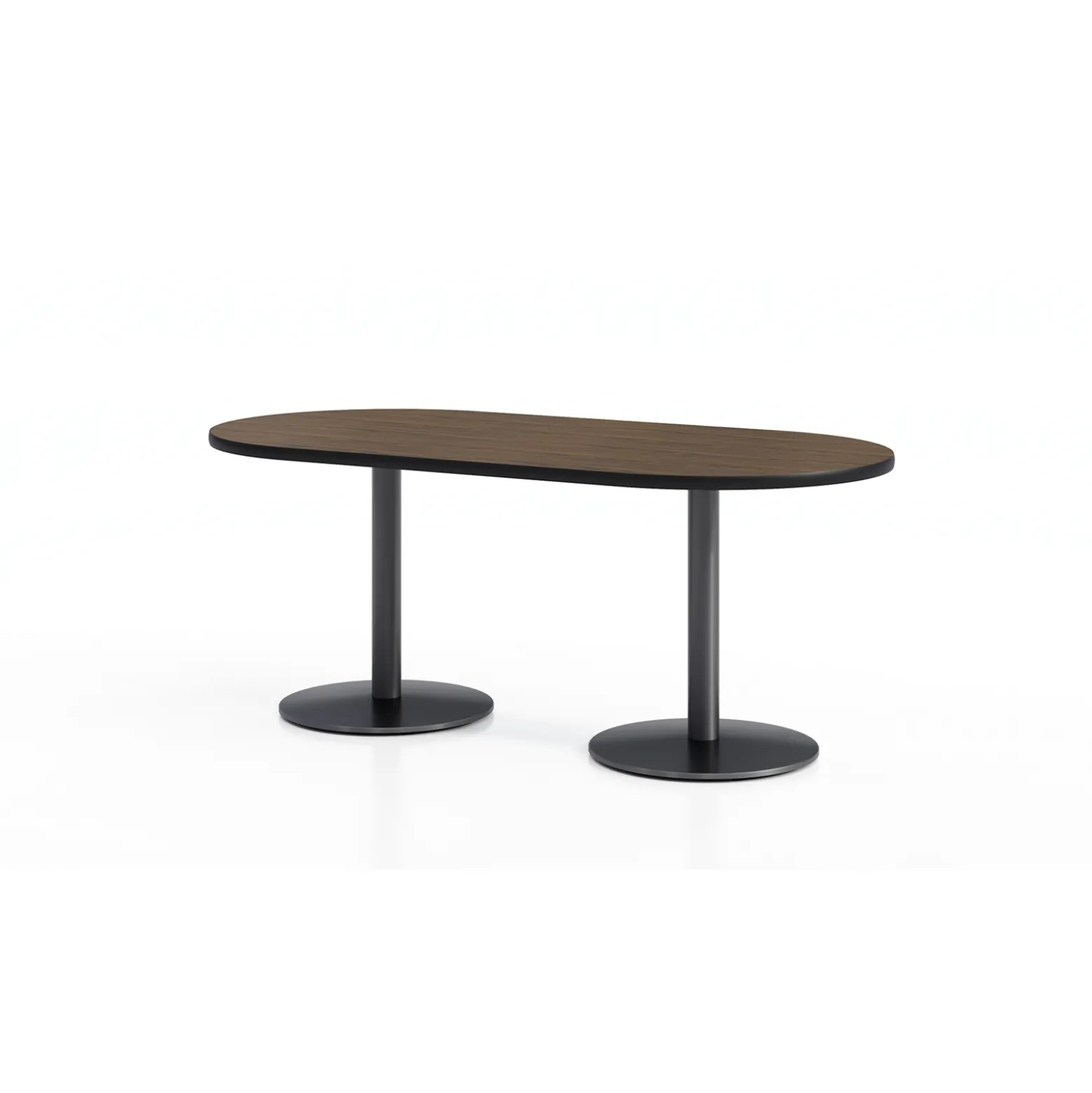 Figo Cafe Height Racetrack Table - 72"W x 36"D