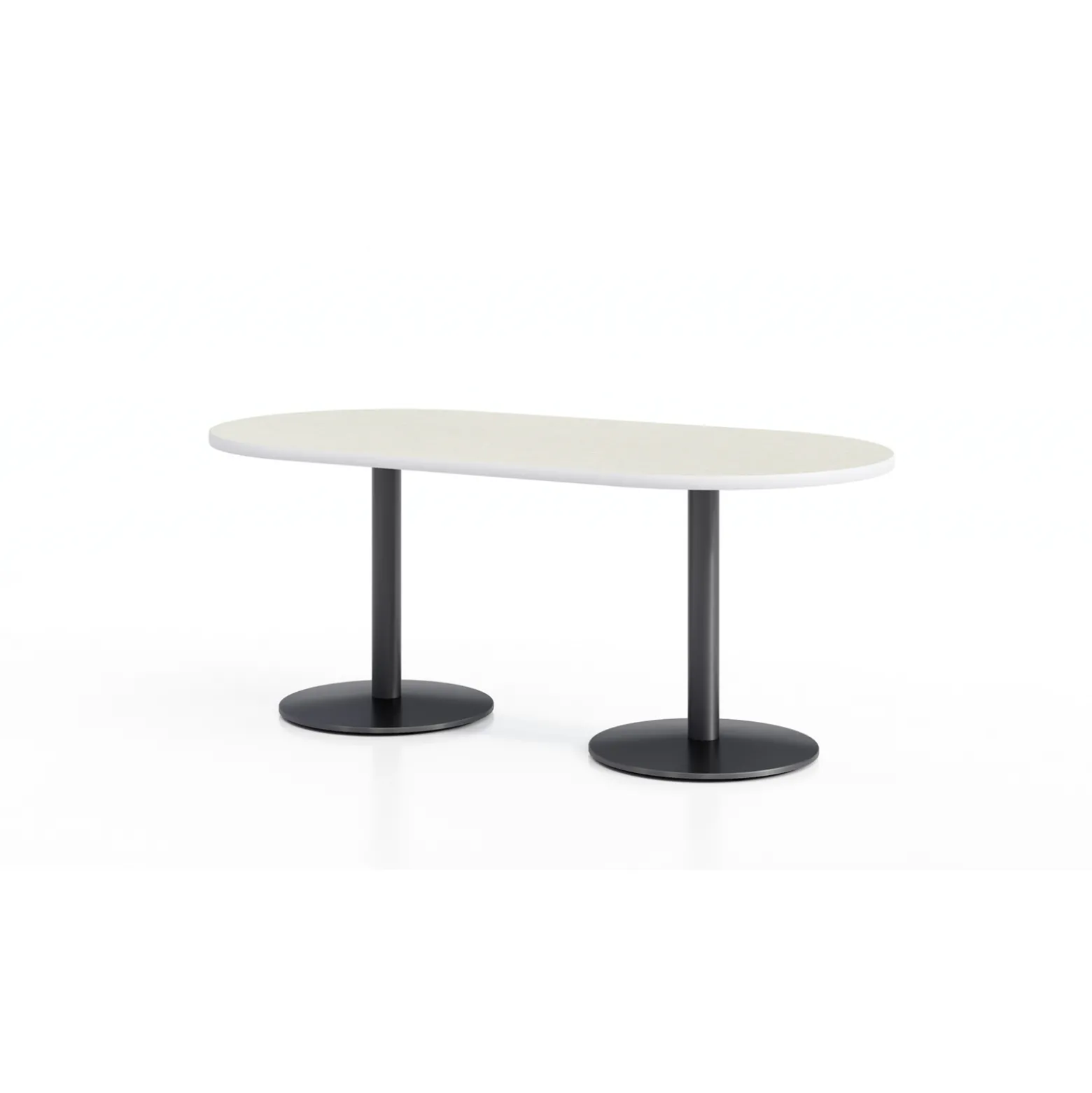 Figo Cafe Height Racetrack Table - 72"W x 36"D