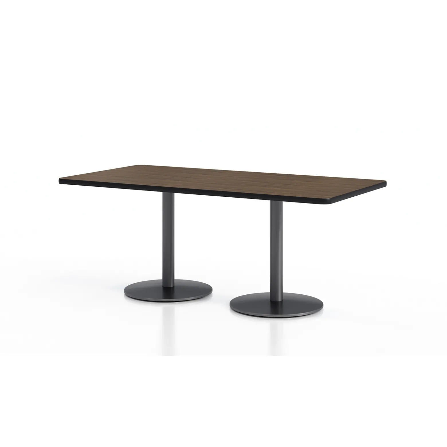 Figo Cafe Height Six Seat Breakroom Table - 72"W x 36"D