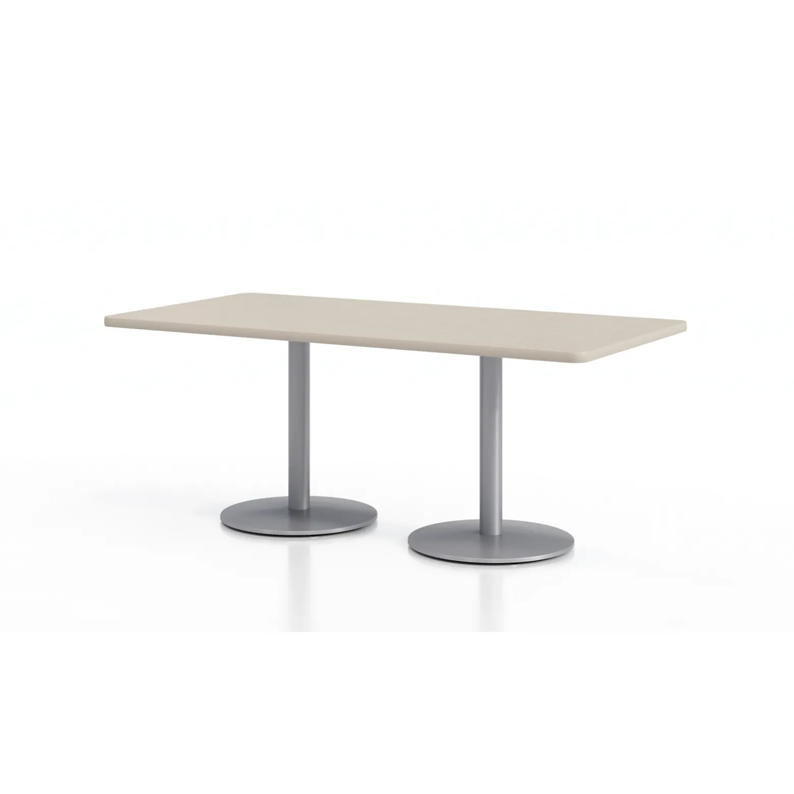 Figo Cafe Height Six Seat Breakroom Table - 72"W x 36"D