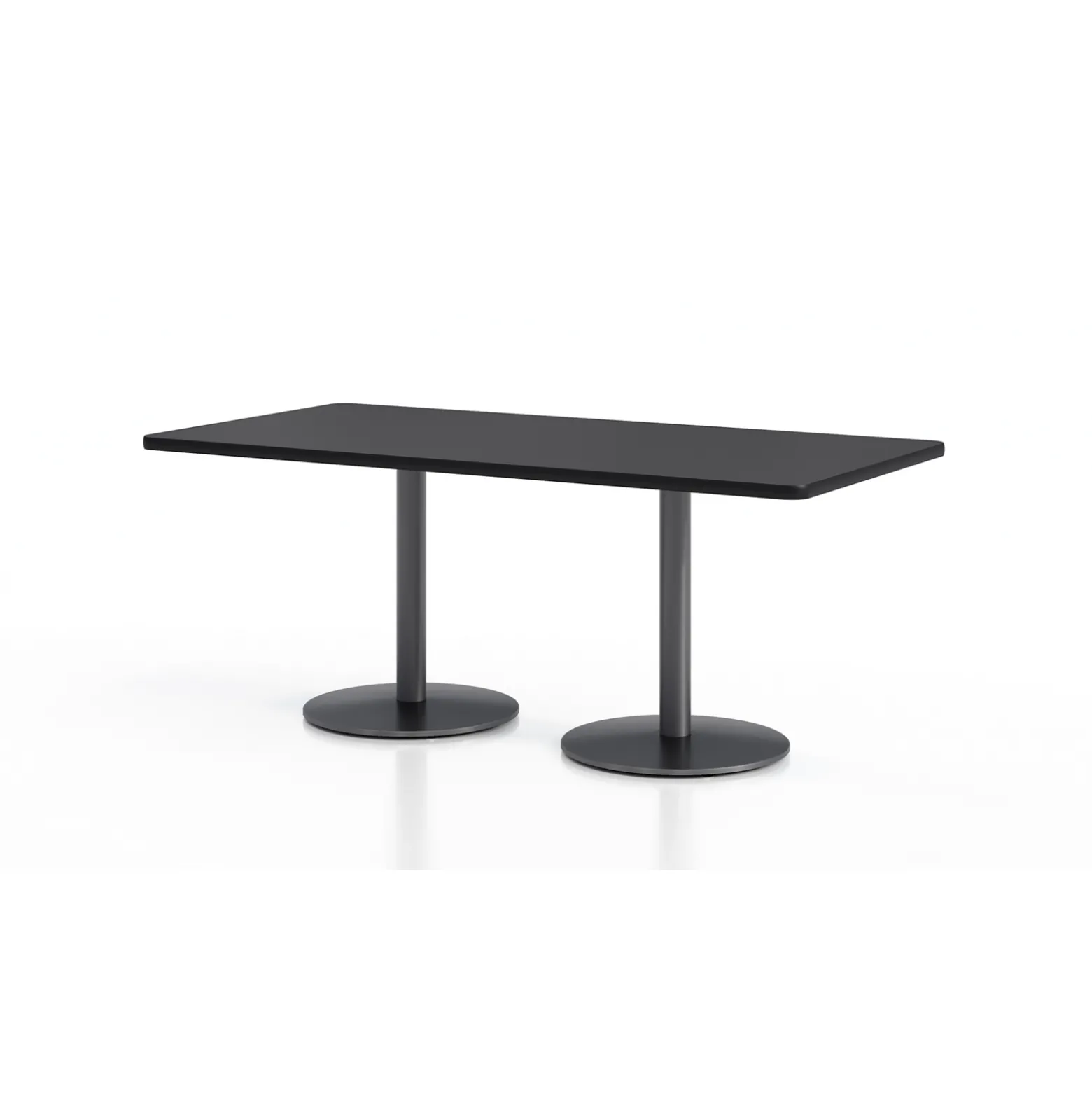 Figo Cafe Height Six Seat Breakroom Table - 72"W x 36"D