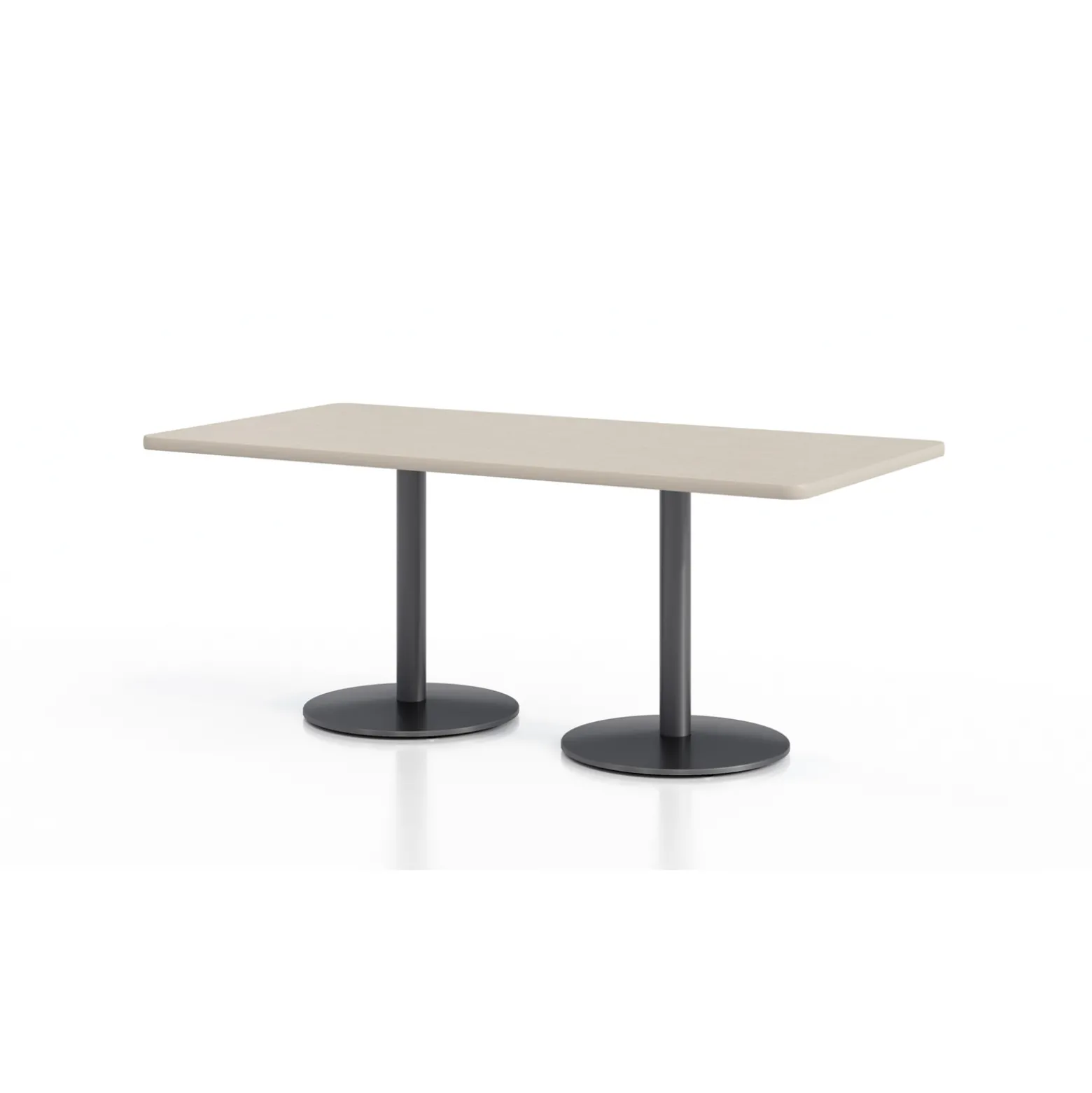 Figo Cafe Height Six Seat Breakroom Table - 72"W x 36"D