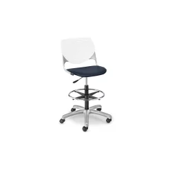 Figo Stool with Fabric or Vinyl Seat