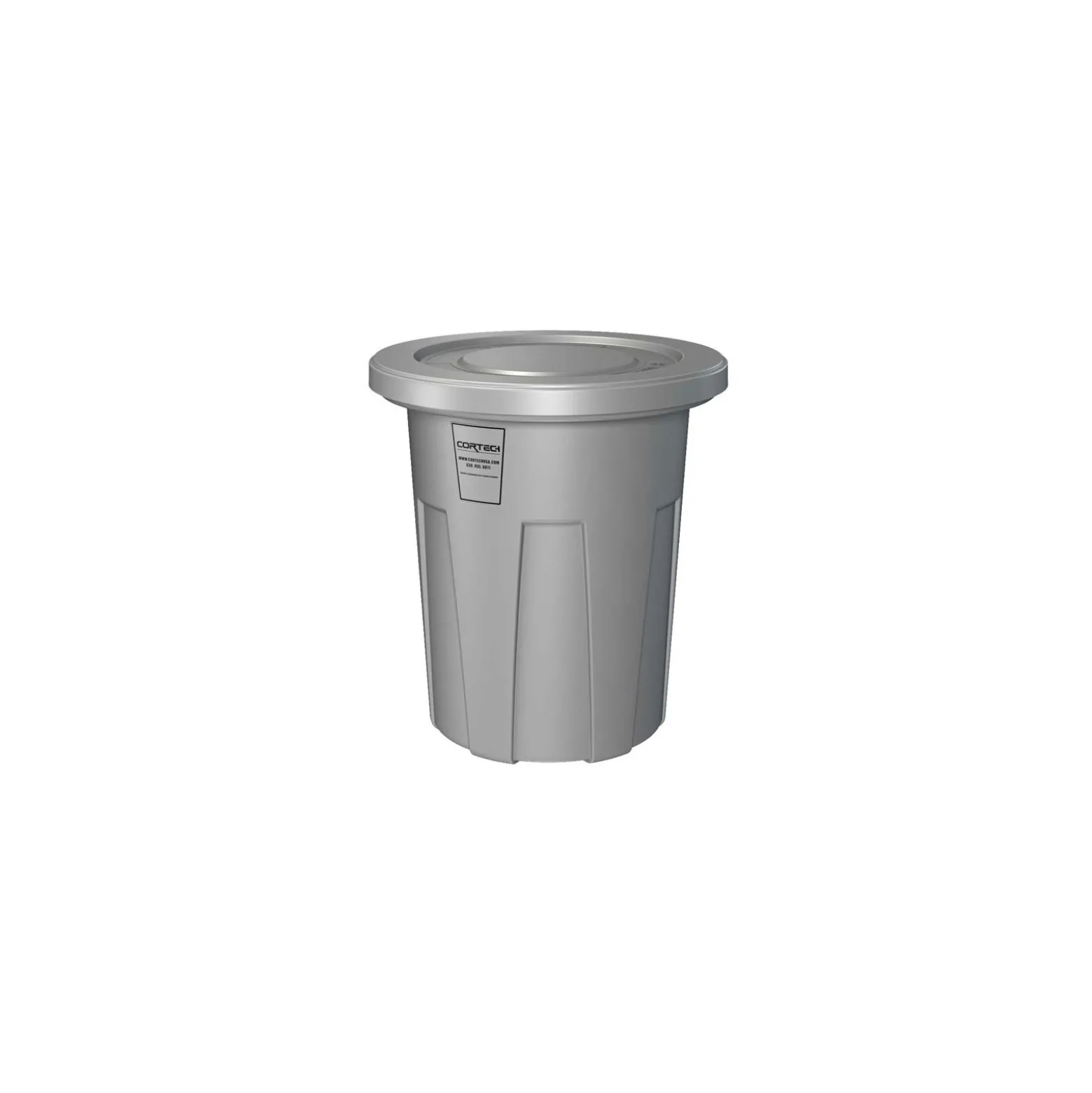 Fire Retardant Heavy Duty Waste Receptacle with floor glides- 35 Gallon