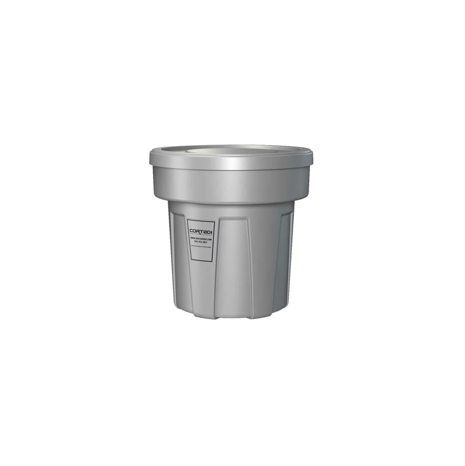Fire Retardant Heavy Duty Waste Receptacle with floor glides- 25 Gallon