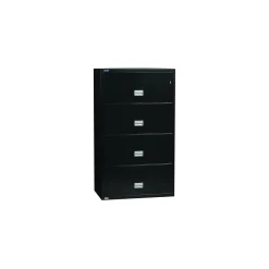 Fireproof Four Drawer Lateral File - 31"W x 23.62"D