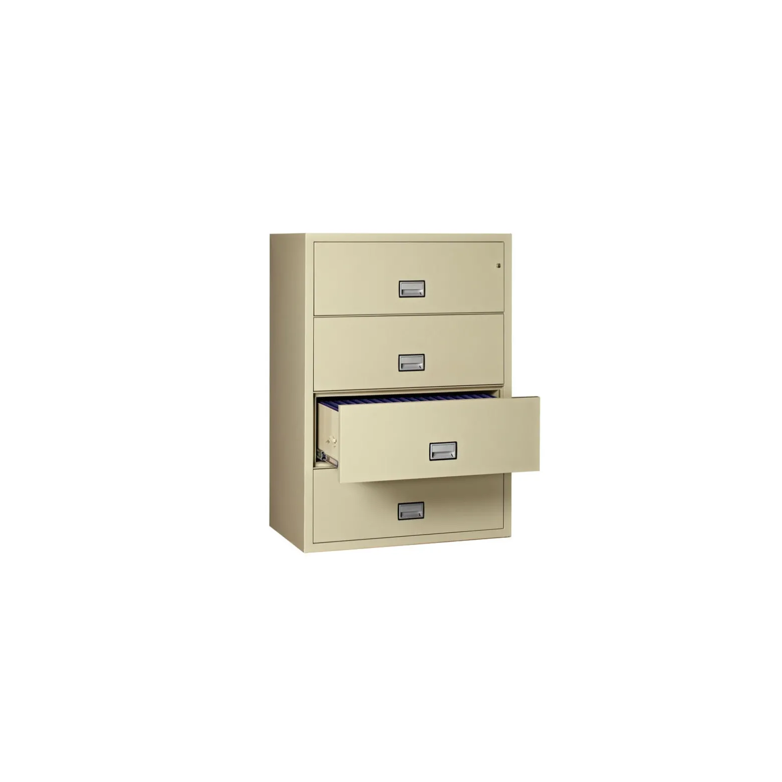 Fireproof Four Drawer Lateral File - 38.75"W x 23.5"D