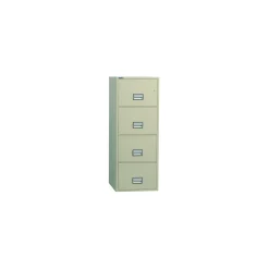 Fireproof Four Drawer Vertical File - 19.875"W x 31"D