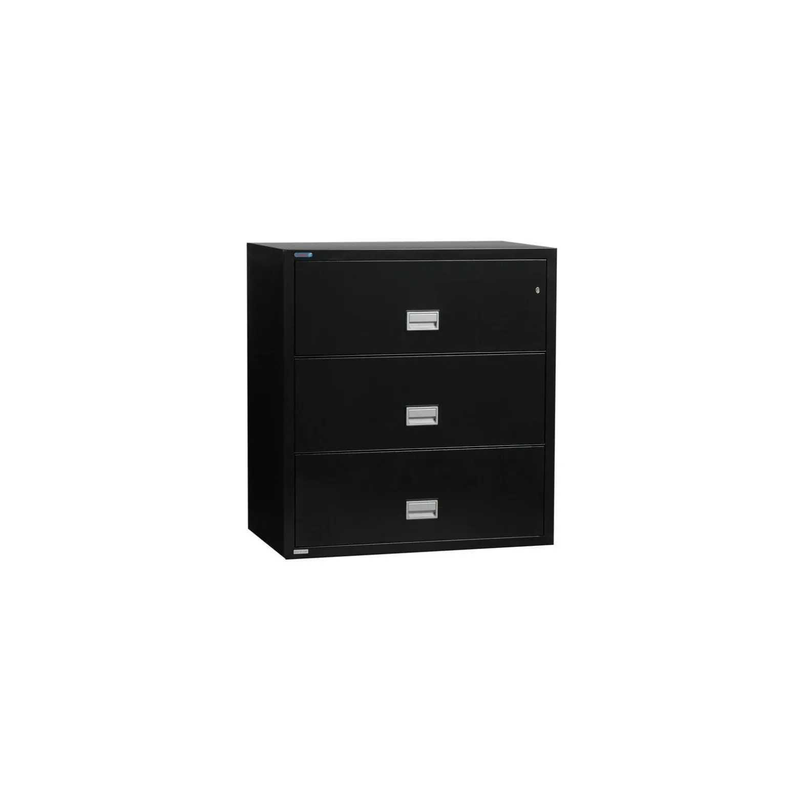 Fireproof Three Drawer Lateral File - 38.78"W x 23.625"D