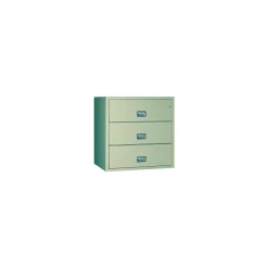 Fireproof Three Drawer Lateral File - 44" W x 23.5" D
