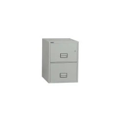Fireproof Two Drawer Vertical File - 19.875