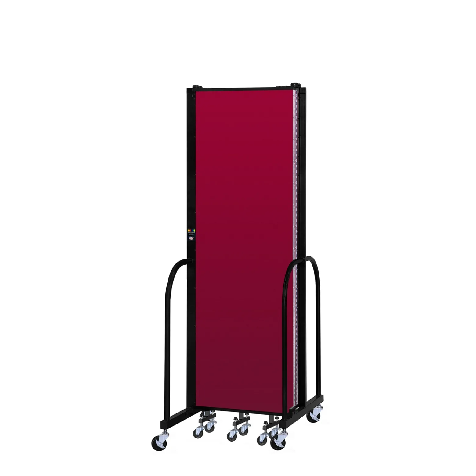 Five Panel Mobile Room Divider - 6' H