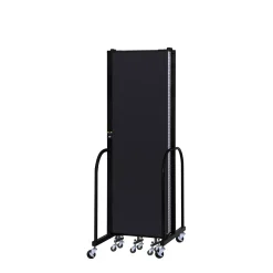Five Panel Mobile Room Divider - 6' H