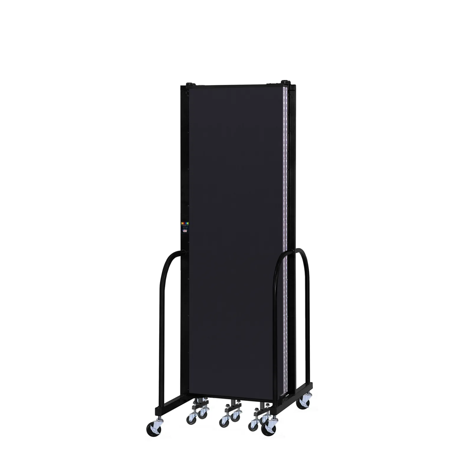 Five Panel Mobile Room Divider - 6' H