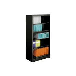 Five Shelf Bookcase - 72"H x 18"D