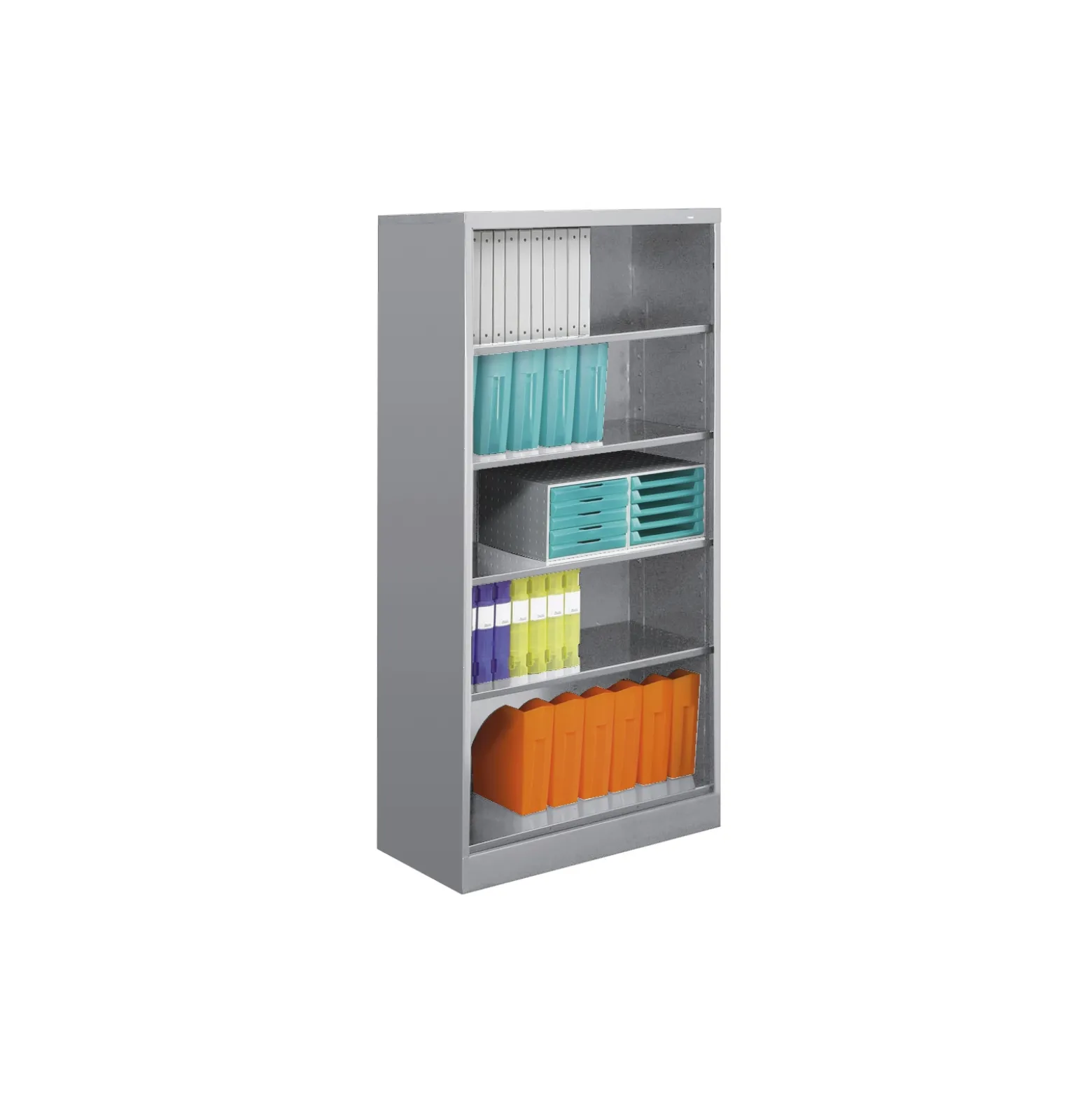 Five Shelf Bookcase - 72"H x 18"D