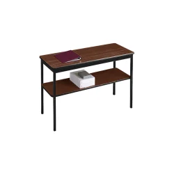 Fixed Leg Utility Table with Lower Shelf - 24" x 24"