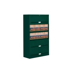 Fixed Shelf Lateral File with Five Shelves - 64