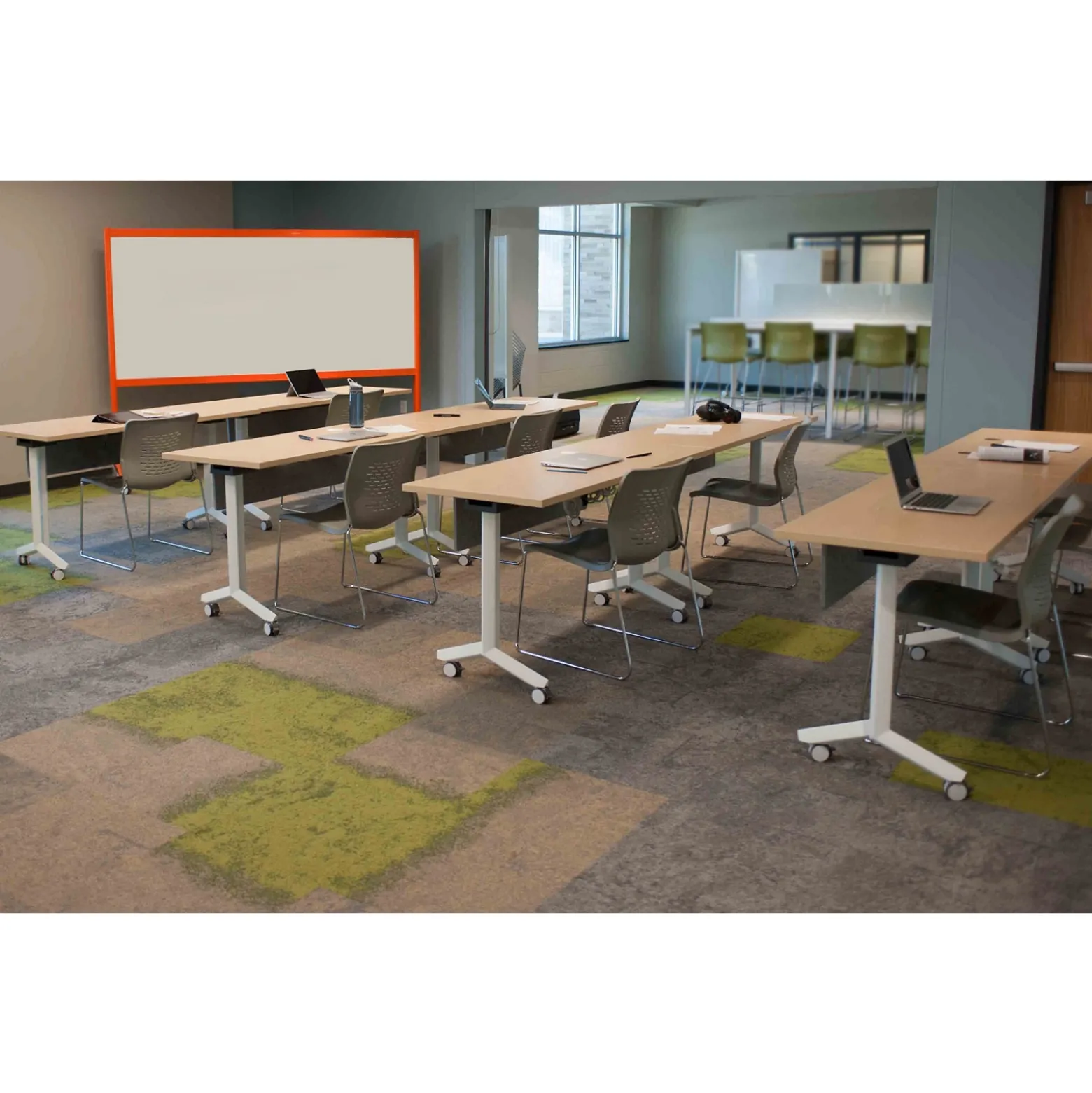 Flip Nest Table, 72"Wx24"Dx29"H