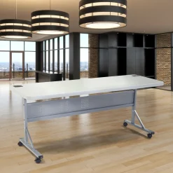 Flip Top Nesting Training Table - 72"W x 24"D