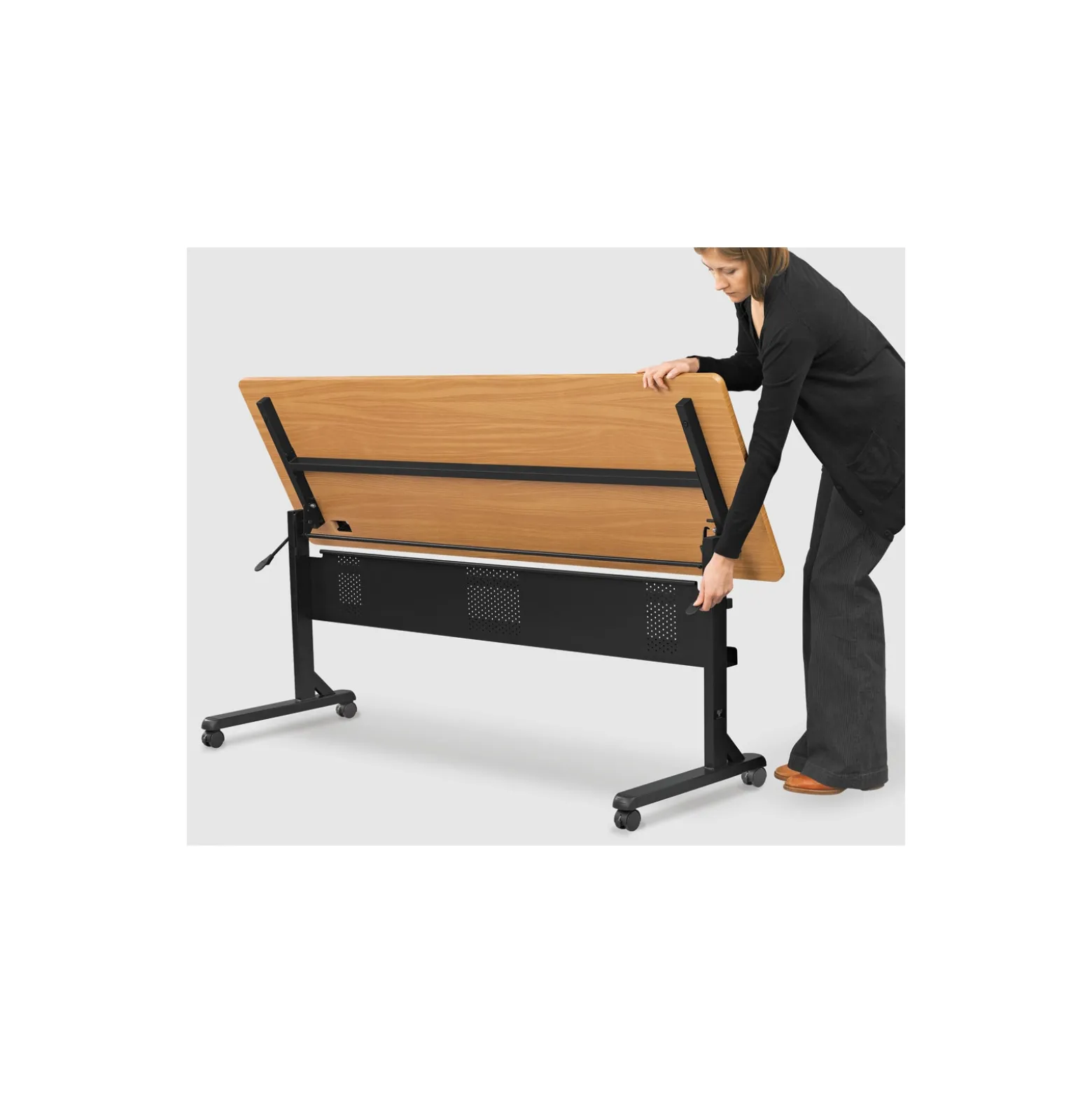 Flipper Mobile Nesting Training Table - 36"W x 24"D