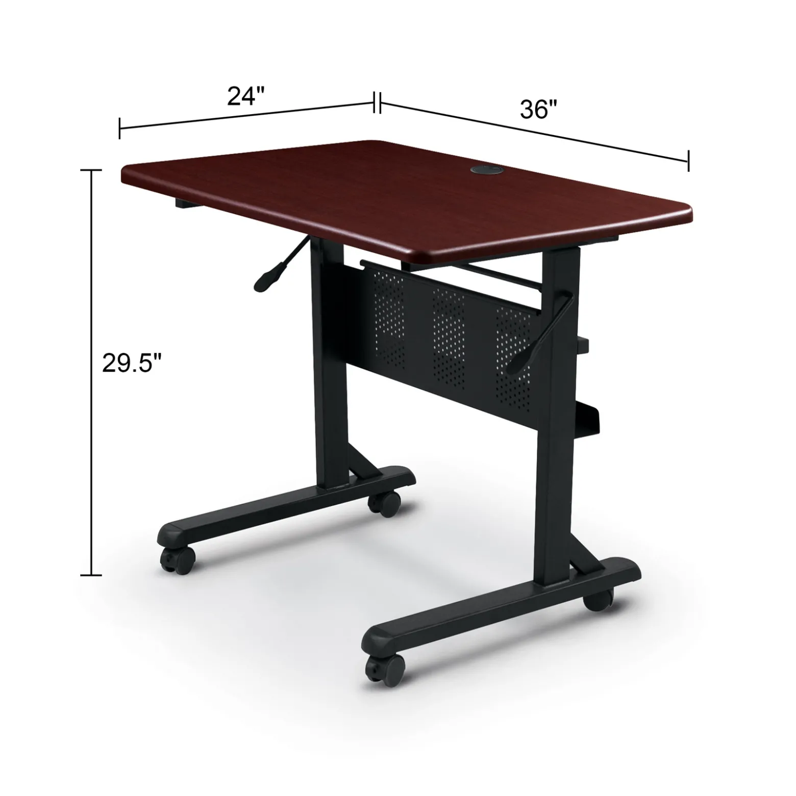 Flipper Mobile Nesting Training Table - 36"W x 24"D
