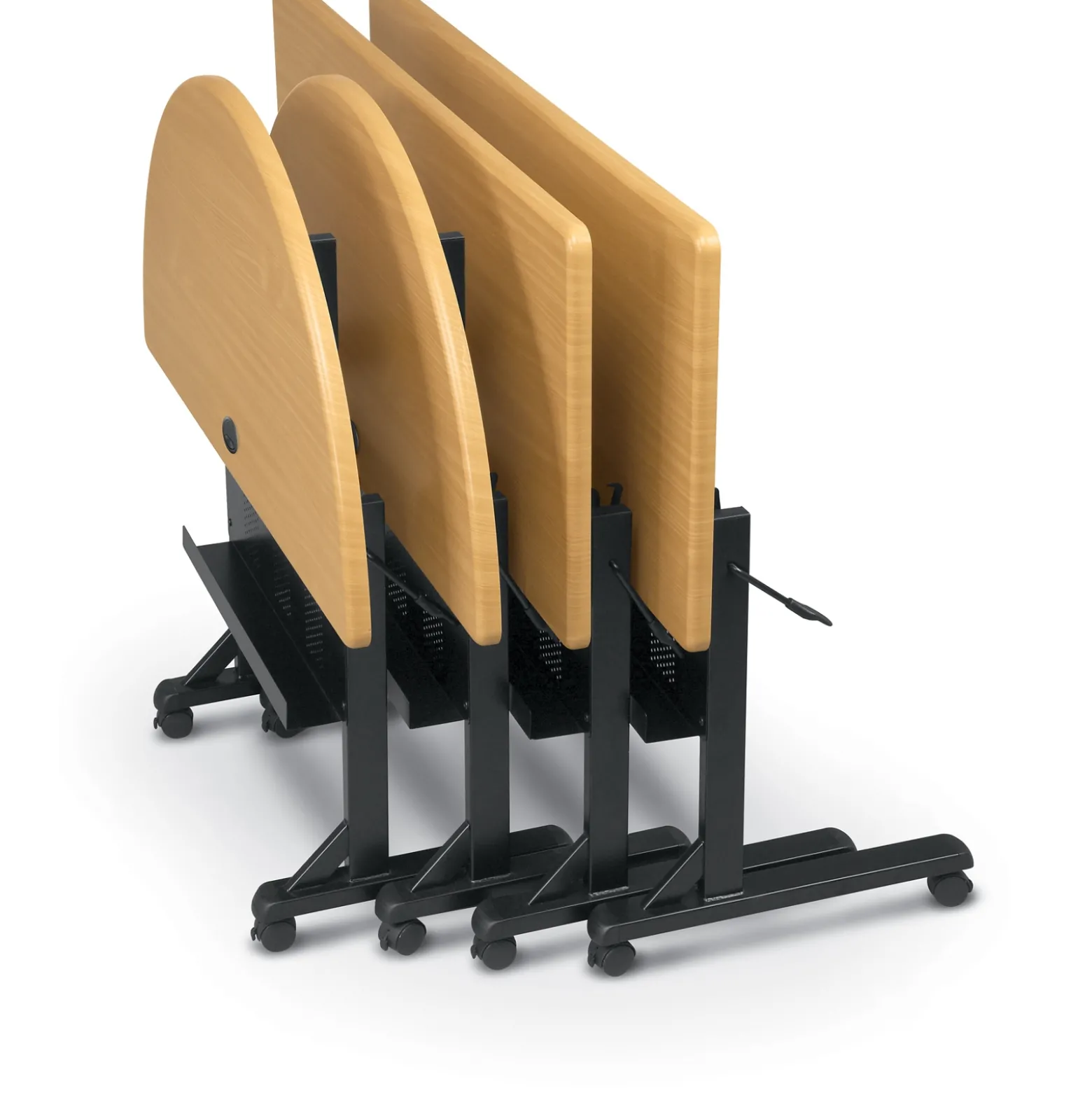 Flipper Mobile Nesting Training Table 72"W x 24"D