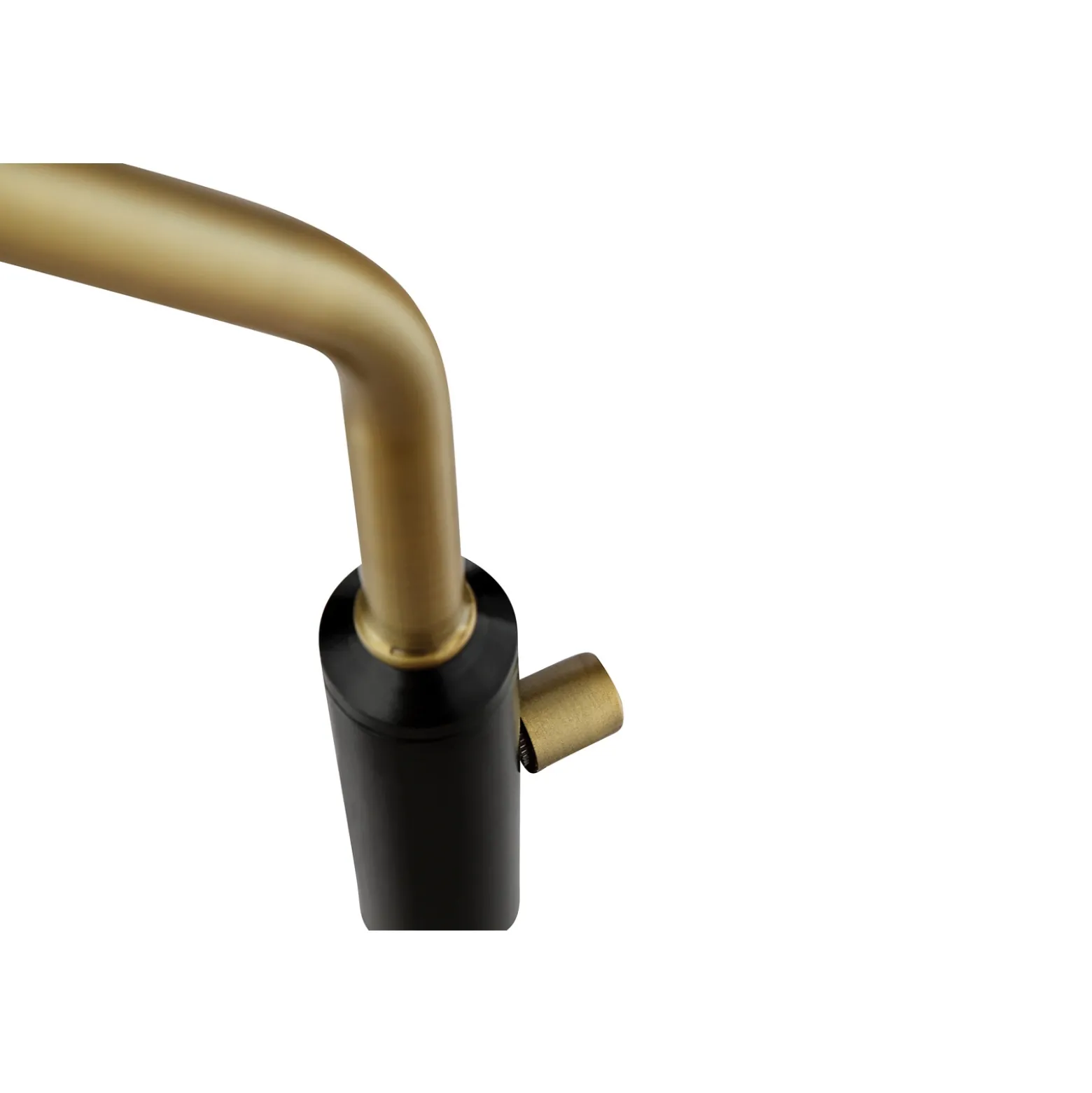 Floor Lamp, Antique Brass - 60.5"H