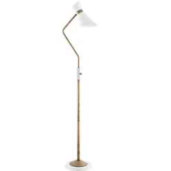 Floor Lamp, Antique Brass - 60.5