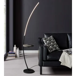 Floor Lamp w/ Charging Rest - 67.5"H