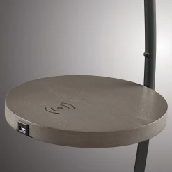 Floor Lamp w/ Charging Rest - 67.5
