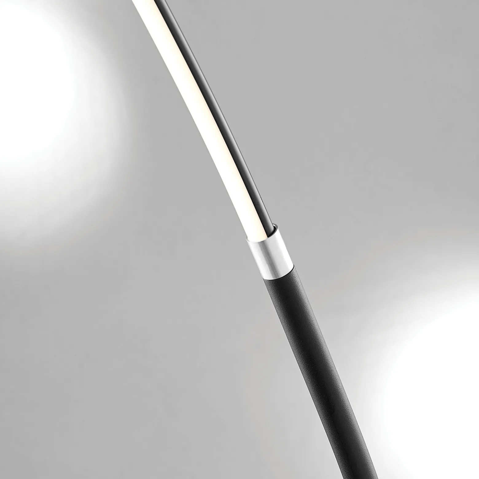 Floor Lamp w/ Charging Rest - 67.5"H