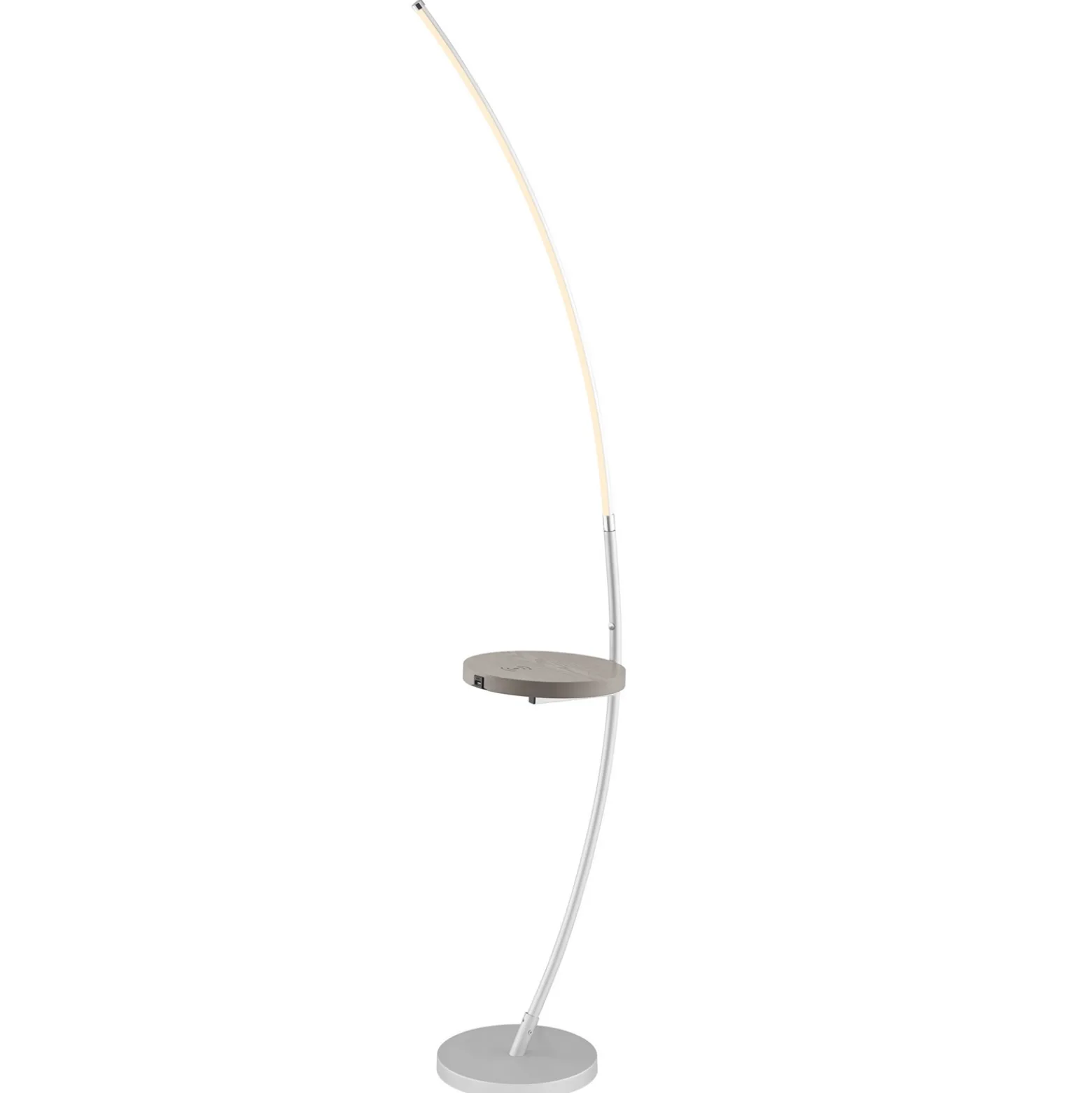 Floor Lamp w/ Charging Rest - 67.5"H