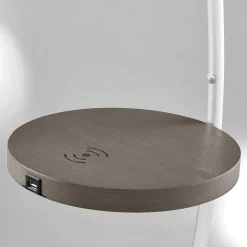 Floor Lamp w/ Charging Rest - 67.5