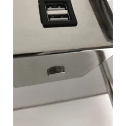 Floor Lamp with Charging Shelf