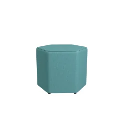 Flowform Hexagon Ottoman