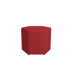 Flowform Hexagon Ottoman