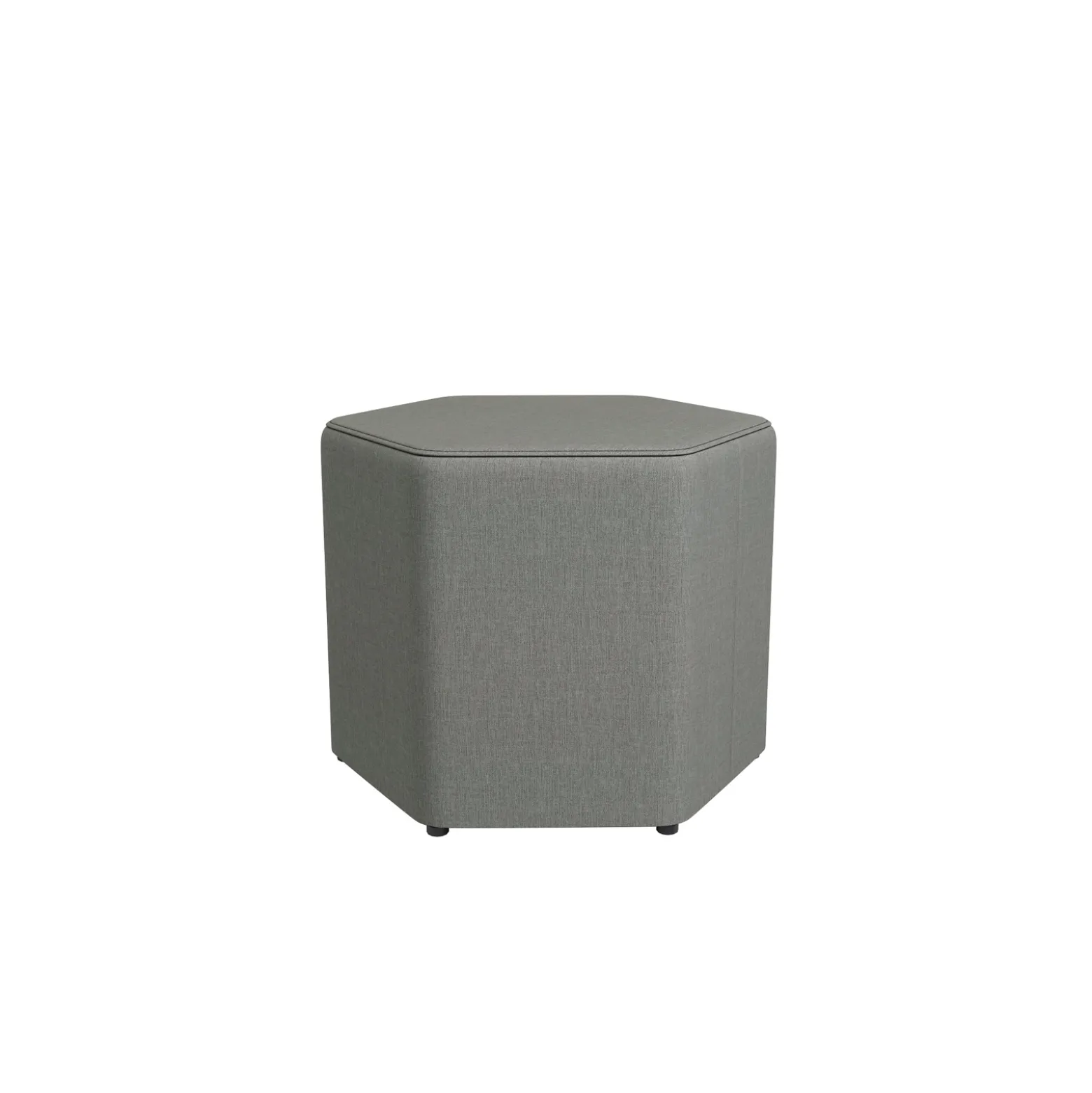 Flowform Hexagon Ottoman