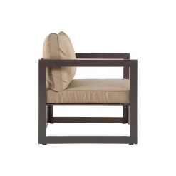 Fortuna Six Piece Outdoor Patio Sectional with Armchair