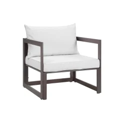 Fortuna Six Piece Outdoor Patio Sectional with Armchair