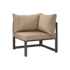 Fortuna Six Piece Outdoor Patio Sectional with Armchair