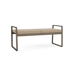 Foundry 2 Seat Bench In Standard Upholstery