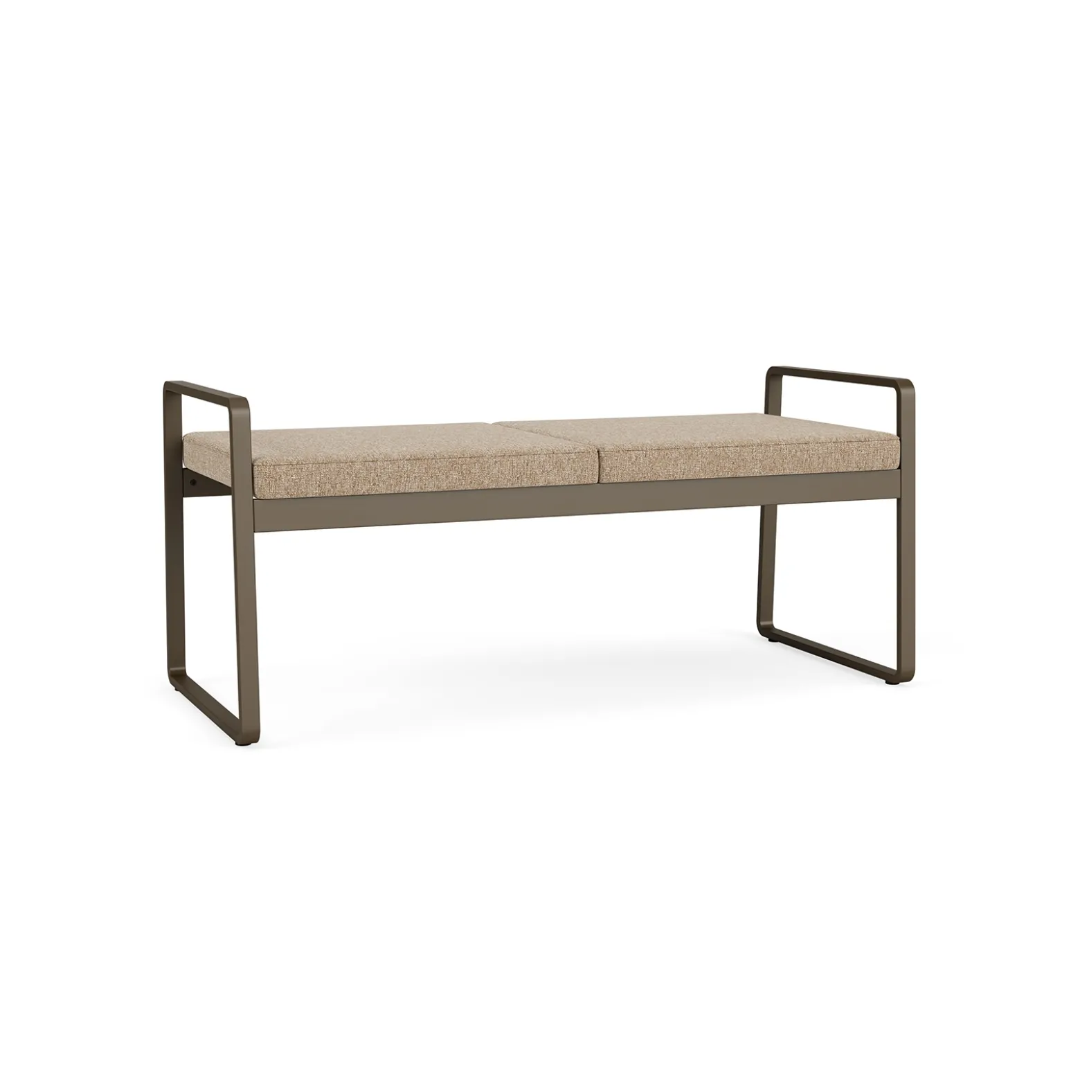 Foundry 2 Seat Bench In Standard Upholstery