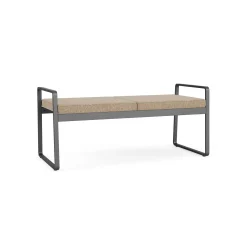 Foundry 2 Seat Bench In Standard Upholstery