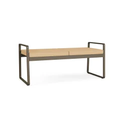 Foundry 2 Seat Bench In Standard Upholstery